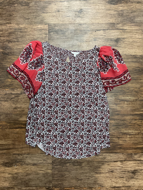 Vist Large View of Product Image Which is Used Lucky Brand Short Sleeve Top S-4/6