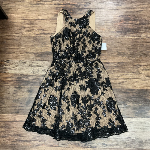 Vist Large View of Product Image Which is Used Dress The Population Short Dress B XS-0/2