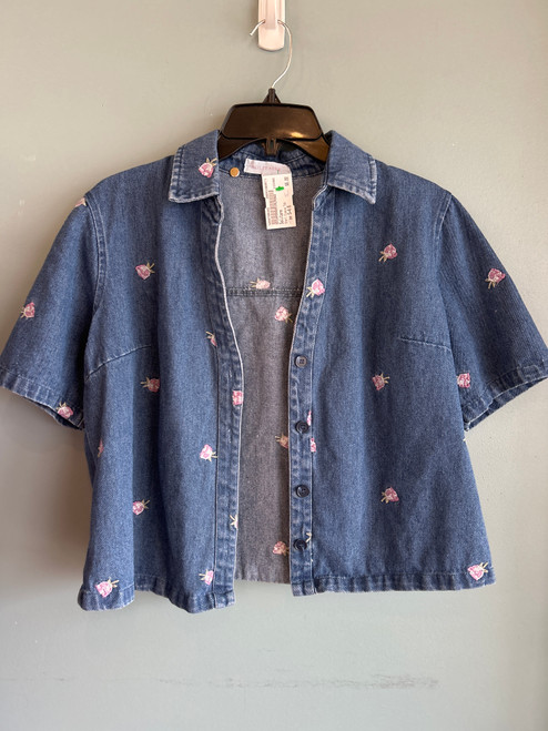 Vist Large View of Product Image Which is Used Solitare Short Sleeve Top S-4/6