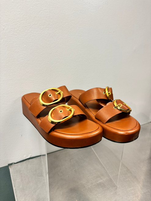 Vist Large View of Product Image Which is Used Zara Wedge Sandals 9