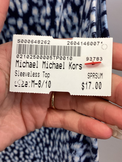 Vist Large View of Product Image Which is Used Michael Michael Kors Sleeveless Top M-8/10