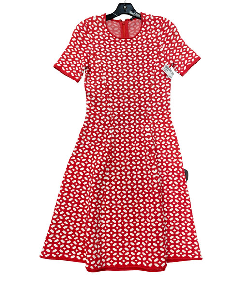 Vist Large View of Product Image Which is Used Pink Tartan Long Dress F S-4/6