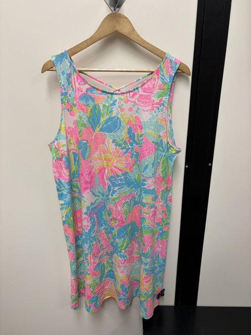 Vist Large View of Product Image Which is Used Lilly Pulitzer Short Dress F XL-16