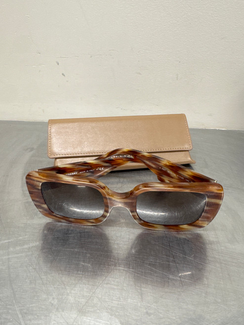 Vist Large View of Product Image Which is Used Brown Marble Burberry Delilah  Sunglasses
