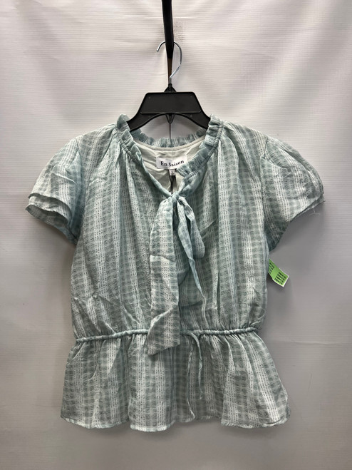 Vist Large View of Product Image Which is Used En Saison Short Sleeve Top S-4/6