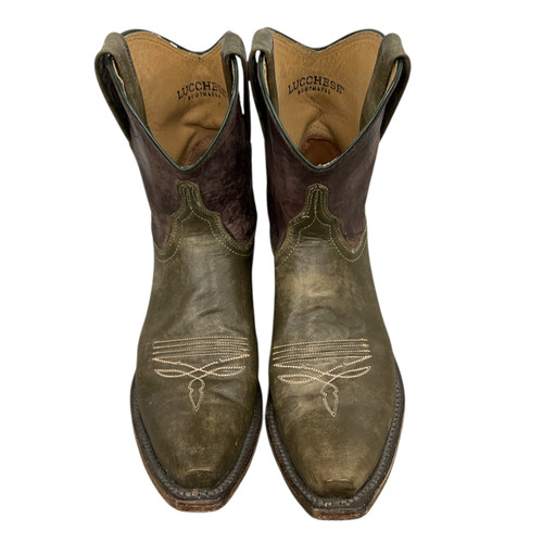 Vist Large View of Product Image Which is Used Lucchese Ankle Boots 6