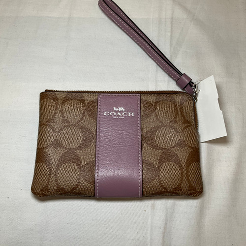 Vist Large View of Product Image Which is Used Coach Leather Wallet