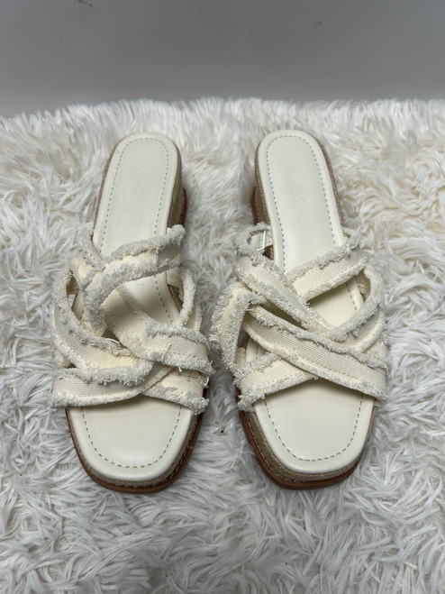 Vist Large View of Product Image Which is Used Splendid Wedge Sandals 9