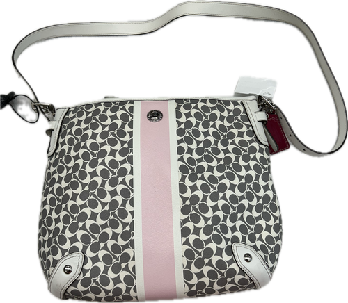 Vist Large View of Product Image Which is Used Coach Large Leather Handbag