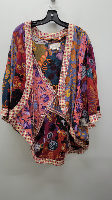 Vist Large View of Product Image Which is Used Purple Anthropologie Long Sleeve Top XS-0/2