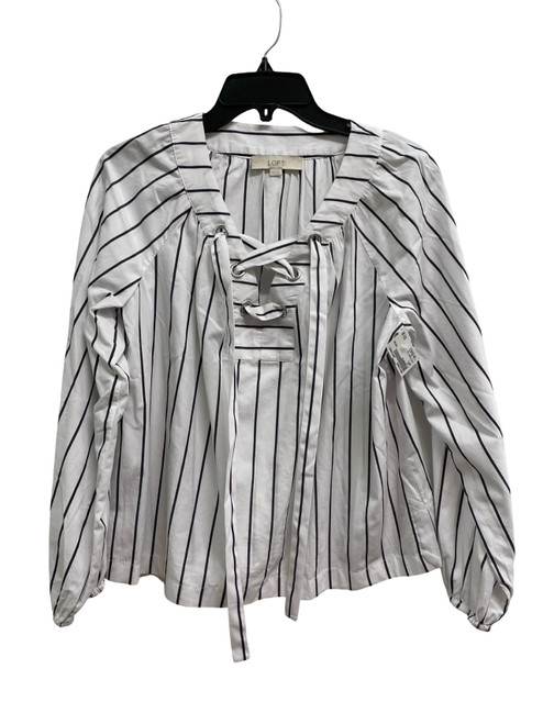 Vist Large View of Product Image Which is Used Loft Long Sleeve Top XS-0/2