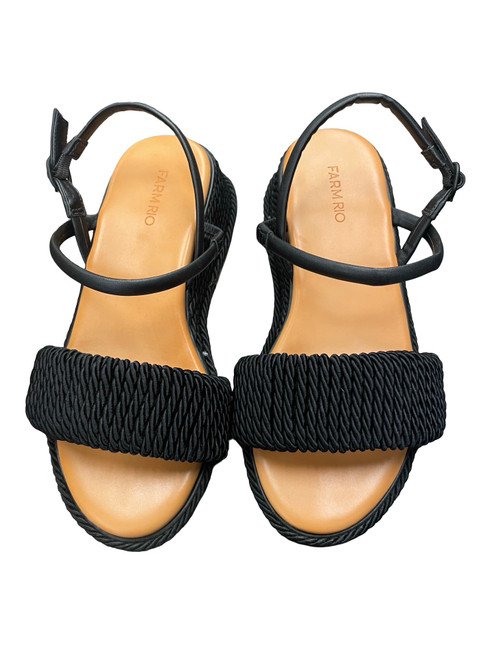 Vist Large View of Product Image Which is Used Farm Rio Wedge Sandals 7