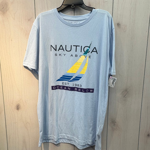 Vist Large View of Product Image Which is Used Nautica Mens T-Shirt L