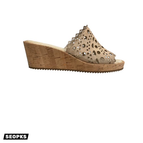 Vist Large View of Product Image Which is Used Vaneli Wedge Sandals 7.5