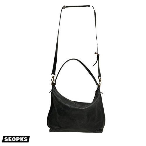 Vist Large View of Product Image Which is Used Fossil Large Leather Handbag