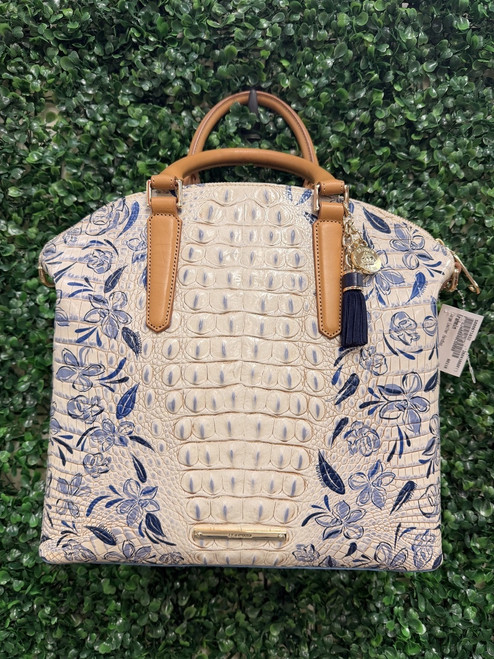 Vist Large View of Product Image Which is Used Brahmin Xlarge Leather Handbag