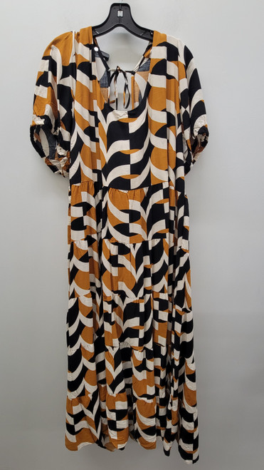 Vist Large View of Product Image Which is Used Brown City Chic Long Dress B XXL-20