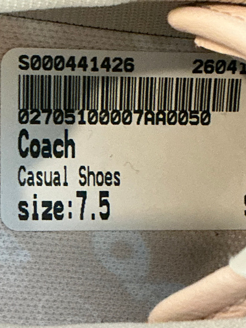 Vist Large View of Product Image Which is Used Coach Casual Shoes 7.5