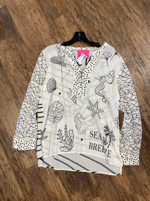 Vist Large View of Product Image Which is Used Unbranded Long Sleeve Top S-4/6