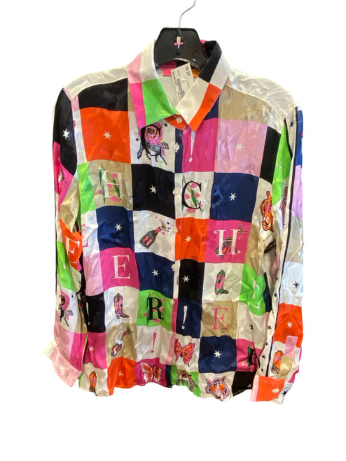 Vist Large View of Product Image Which is Used Unbranded Long Sleeve Top M-8/10