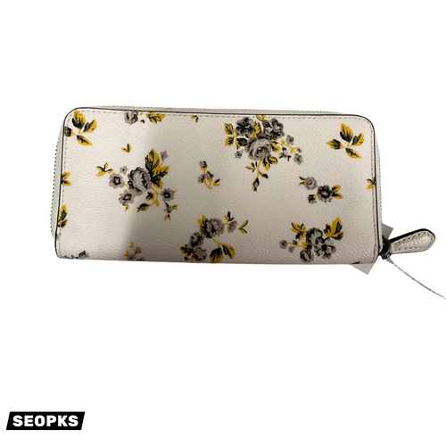 Vist Large View of Product Image Which is Used Coach Leather Wallet