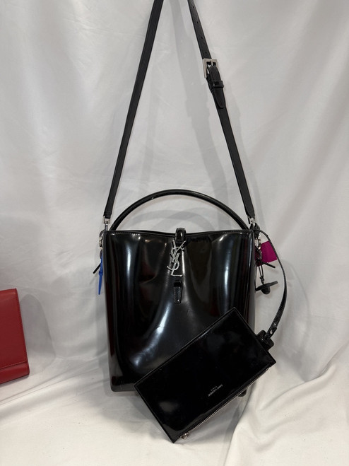 Vist Large View of Product Image Which is Used YSL Leather Handbag