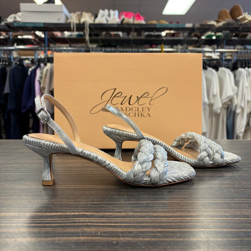 Vist Large View of Product Image Which is Used New in Box Badgley Mischka Low Heels 7