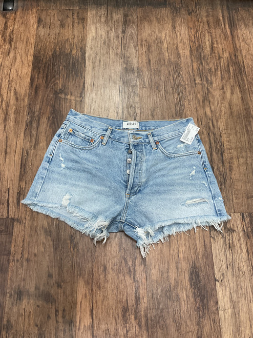Vist Large View of Product Image Which is Used Agolde Shorts 6-28