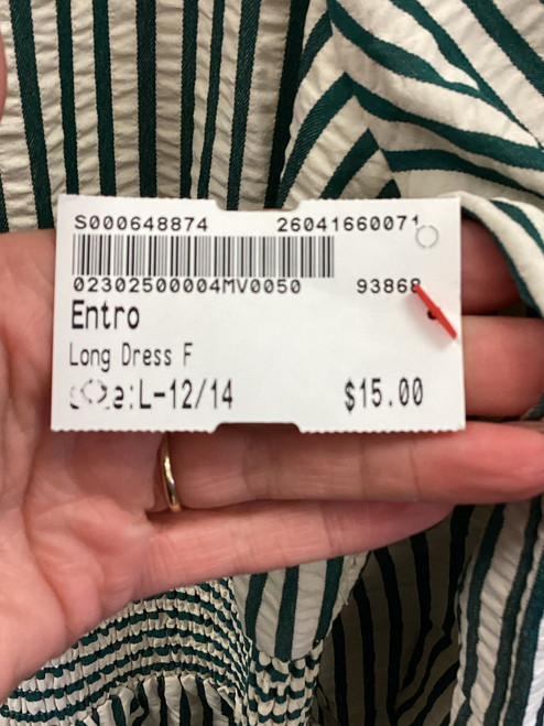 Vist Large View of Product Image Which is Used Entro Long Dress F L-12/14