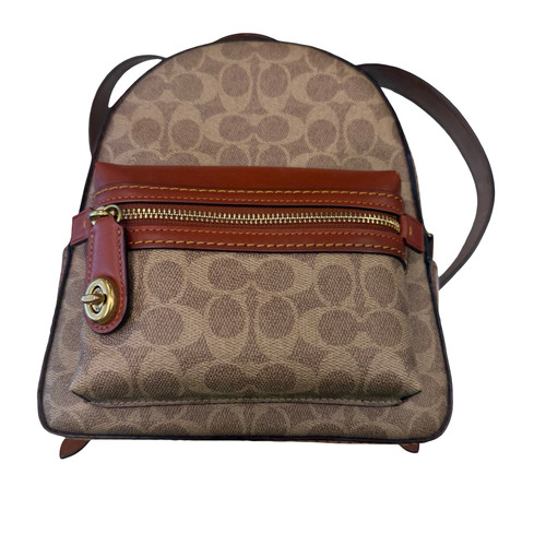 Vist Large View of Product Image Which is Used Coach Large Leather Handbag