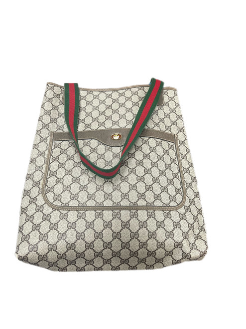 Vist Large View of Product Image Which is Used Gucci Large Leather Handbag