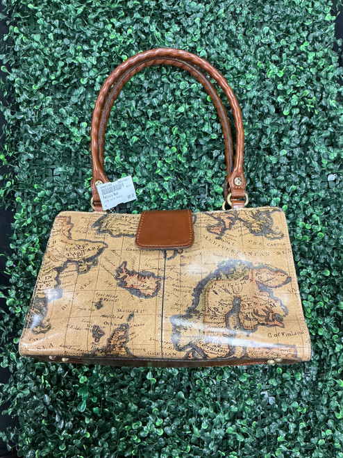 Vist Large View of Product Image Which is Used Patricia Nash Large Leather Handbag