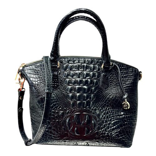 Vist Large View of Product Image Which is Used Brahmin Large Leather Handbag