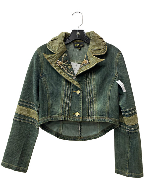 Vist Large View of Product Image Which is Used Joy London Denim Jacket S-4/6
