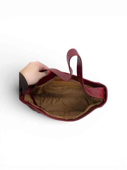 Vist Large View of Product Image Which is Used Hobo Large Leather Handbag