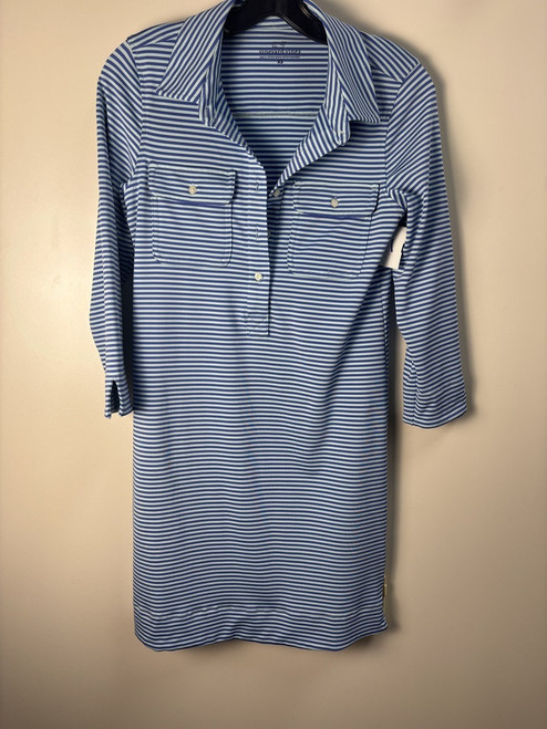 Vist Large View of Product Image Which is Used Vineyard Vines Short Dress B XS-0/2