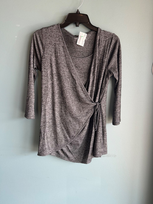 Vist Large View of Product Image Which is Used Motherhood Maternity Long Sleeve Top S-4/6