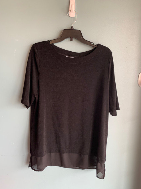 Vist Large View of Product Image Which is Used Chico's Short Sleeve Top L-12/14