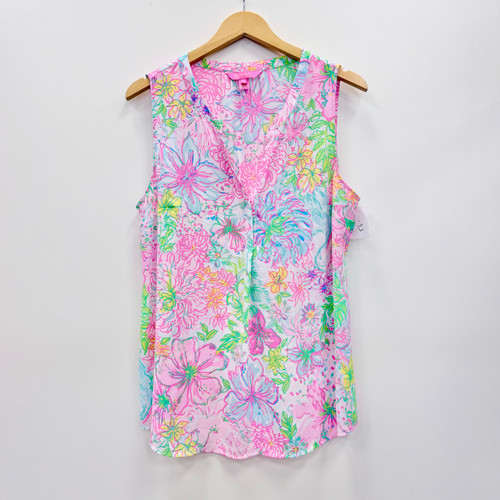 Vist Large View of Product Image Which is Used Lilly Pulitzer Sleeveless Top L-12/14