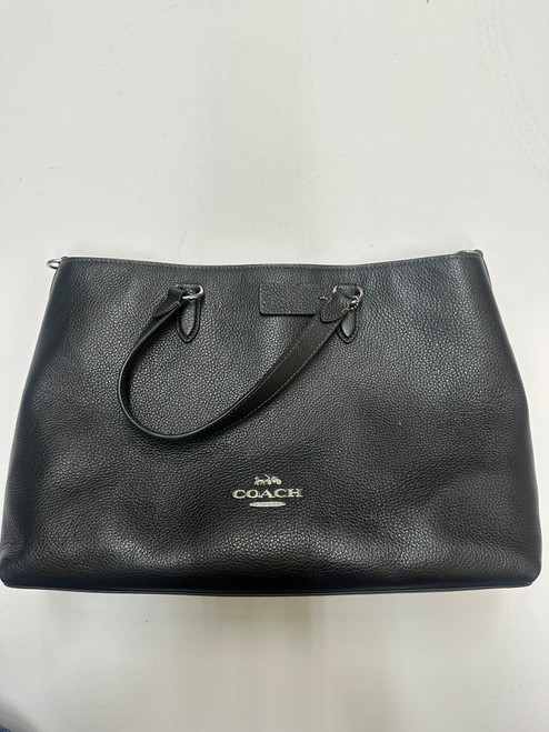 Vist Large View of Product Image Which is Used Coach Large Leather Handbag