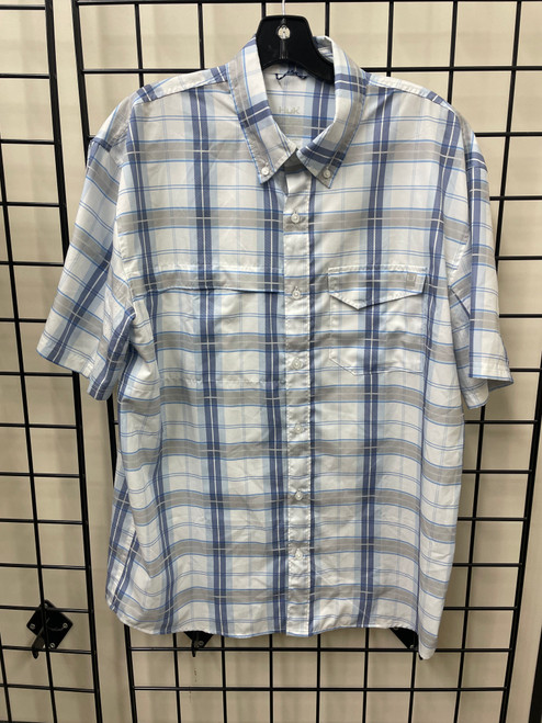 Vist Large View of Product Image Which is Used Huk Mens Short Sleeve Top L/16-16.5