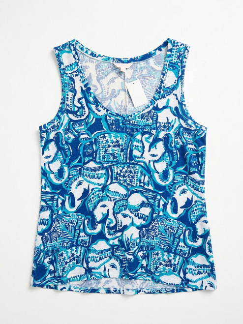 Vist Large View of Product Image Which is Used Lilly Pulitzer Tank Top XS-0/2