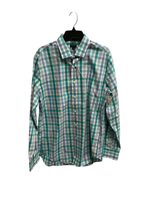 Vist Large View of Product Image Which is Used J. Crew Mens Long Sleeve Top L/16-16.5