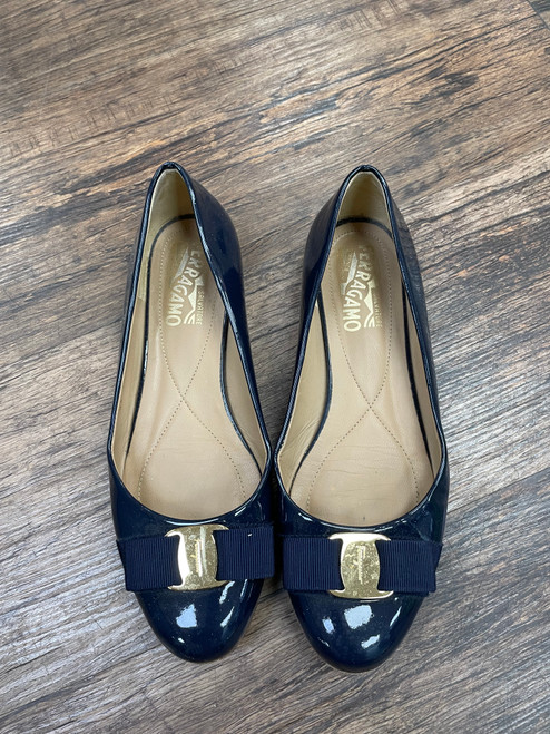 Vist Large View of Product Image Which is Used Salvatore Ferragamo Flats 7