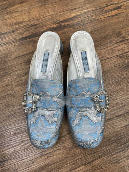 Vist Large View of Product Image Which is Used Prada Flats 7