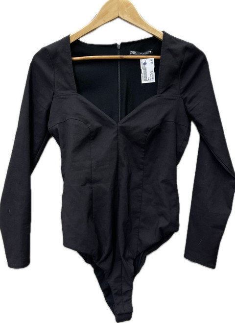 Vist Large View of Product Image Which is Used Zara Long Sleeve Top L-12/14