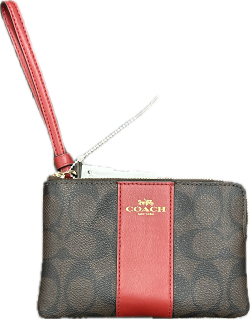 Vist Large View of Product Image Which is Used Coach Leather Wallet