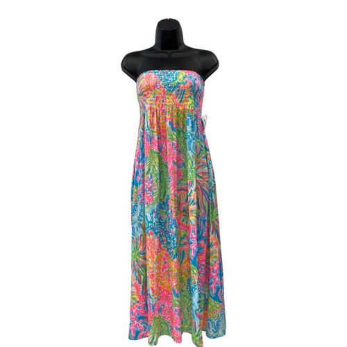 Vist Large View of Product Image Which is Used Lilly Pulitzer Long Dress F XS-0/2
