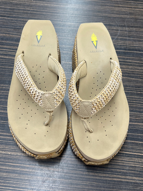 Vist Large View of Product Image Which is Used Volatile Wedge Sandals 7.5