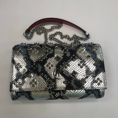 Vist Large View of Product Image Which is Used Christian Louboutin Large Leather Handbag